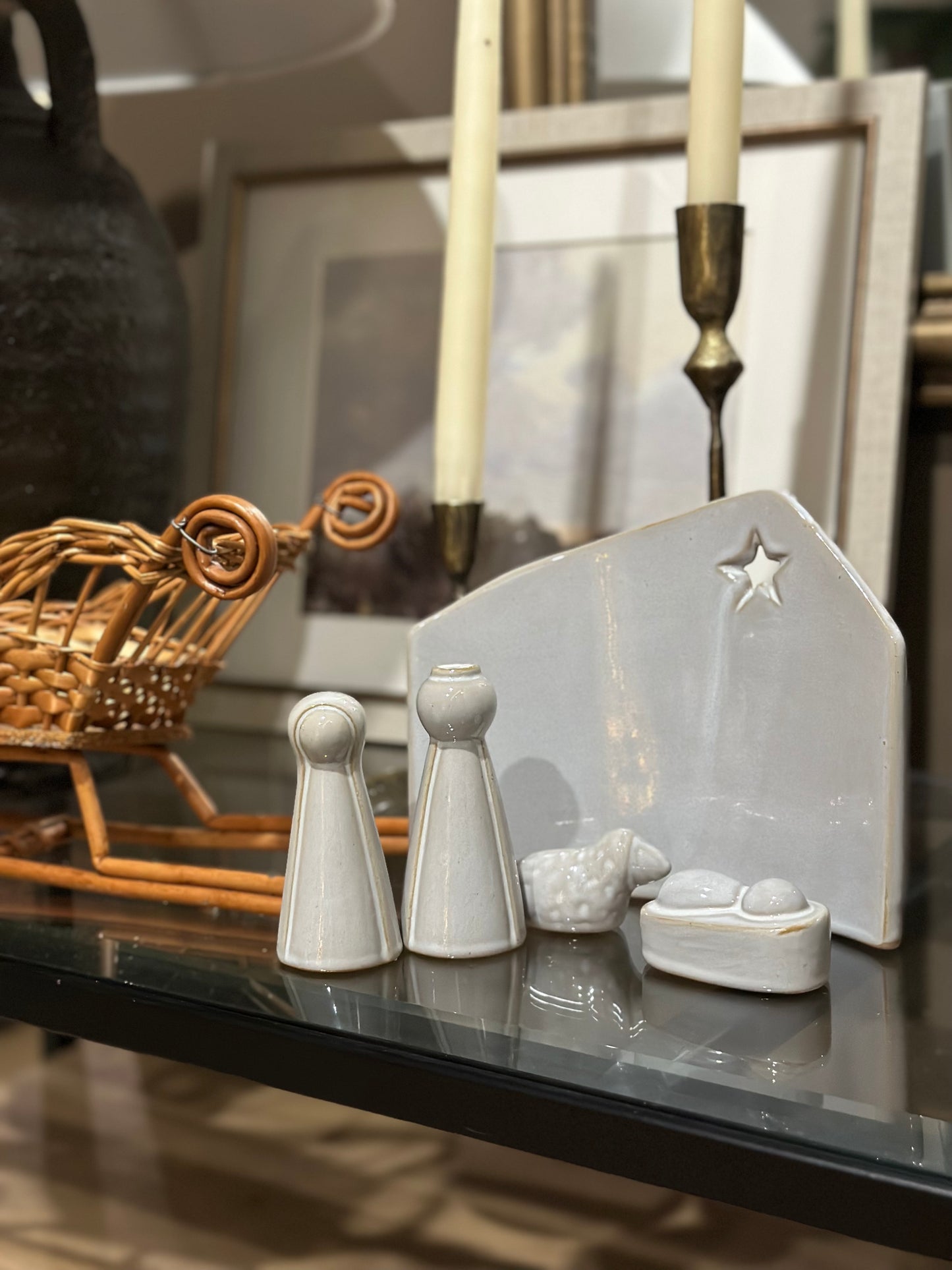 NATIVITY SET OF 5 - 7"X 1.5"X 5.5"