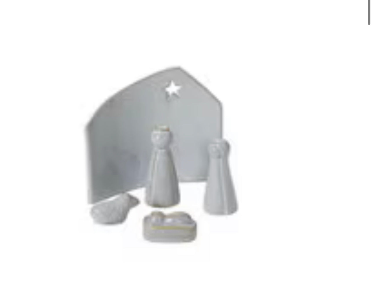 NATIVITY SET OF 5 - 7"X 1.5"X 5.5"