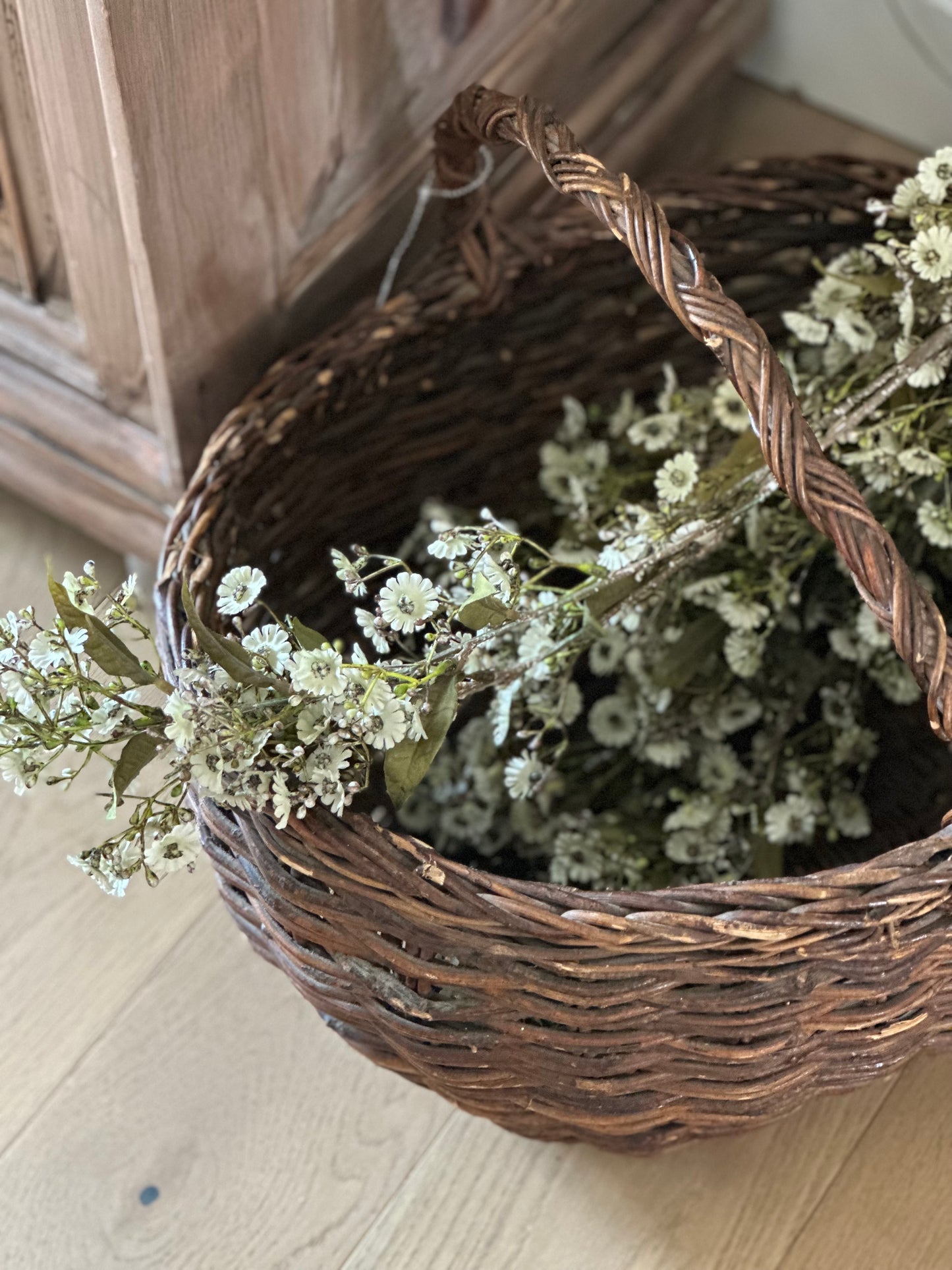 Large wicker basket