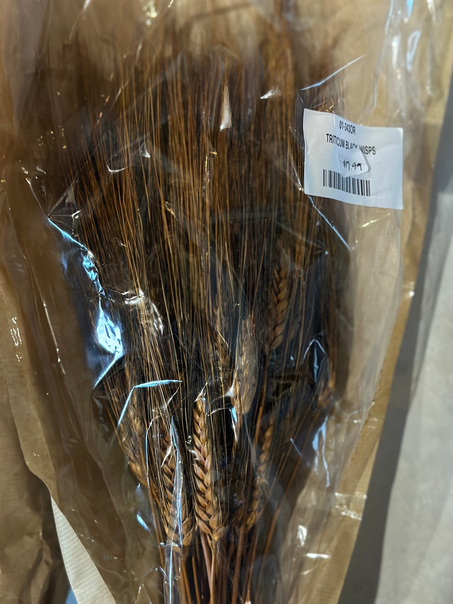 Brown/ burnt orange wheat bundles