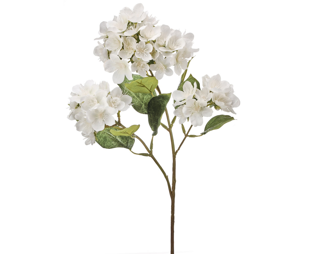 22″ TRIPLE SPRING BLOSSOM SPRAY – White