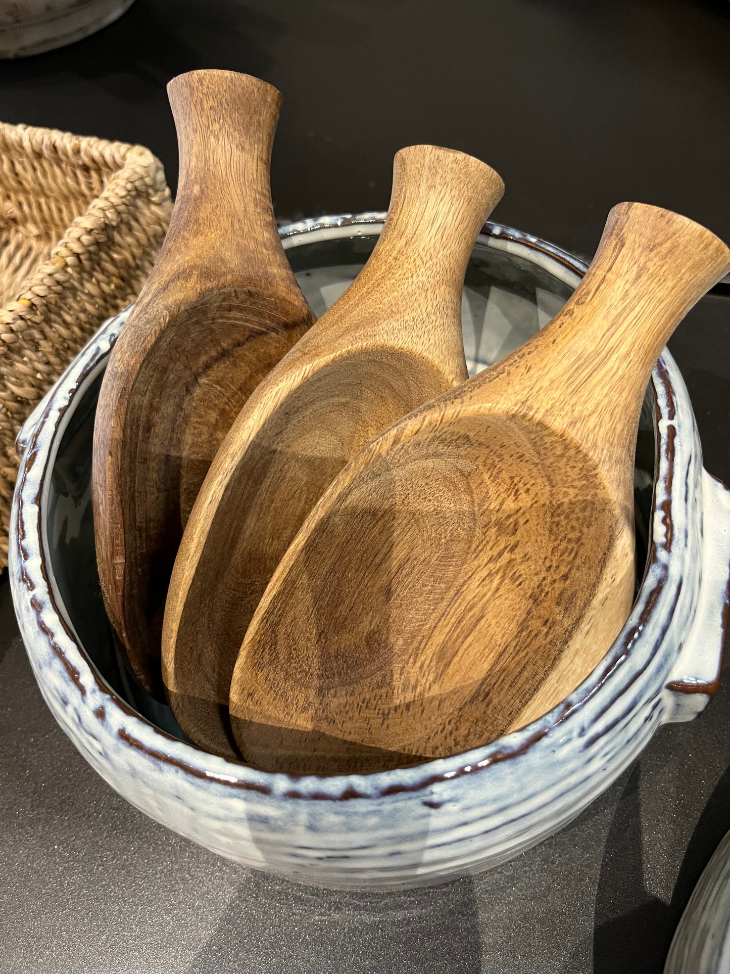 Acacia Wood Scoop