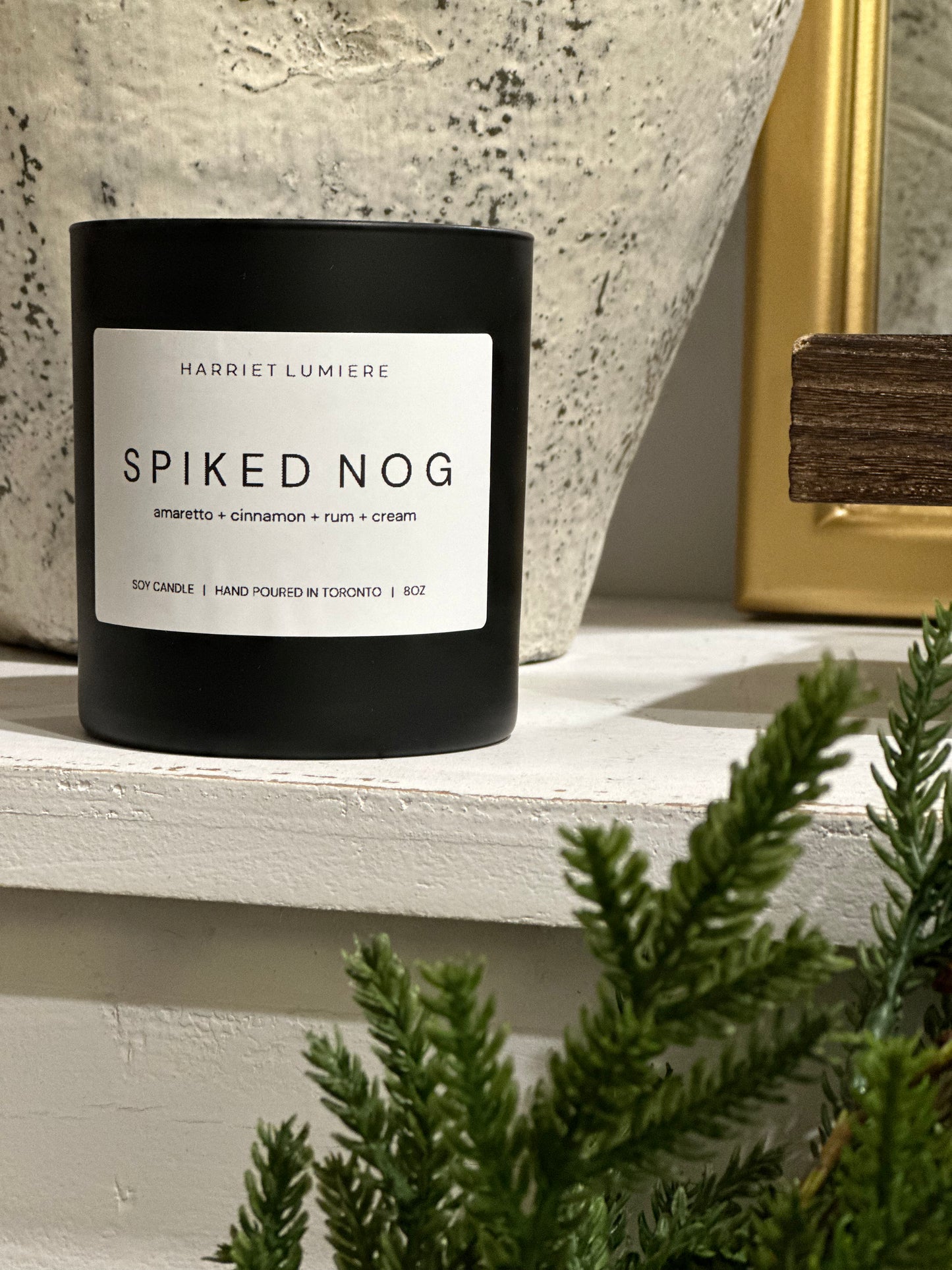Harriet Lumiere- Spiked Nog Soy Candle