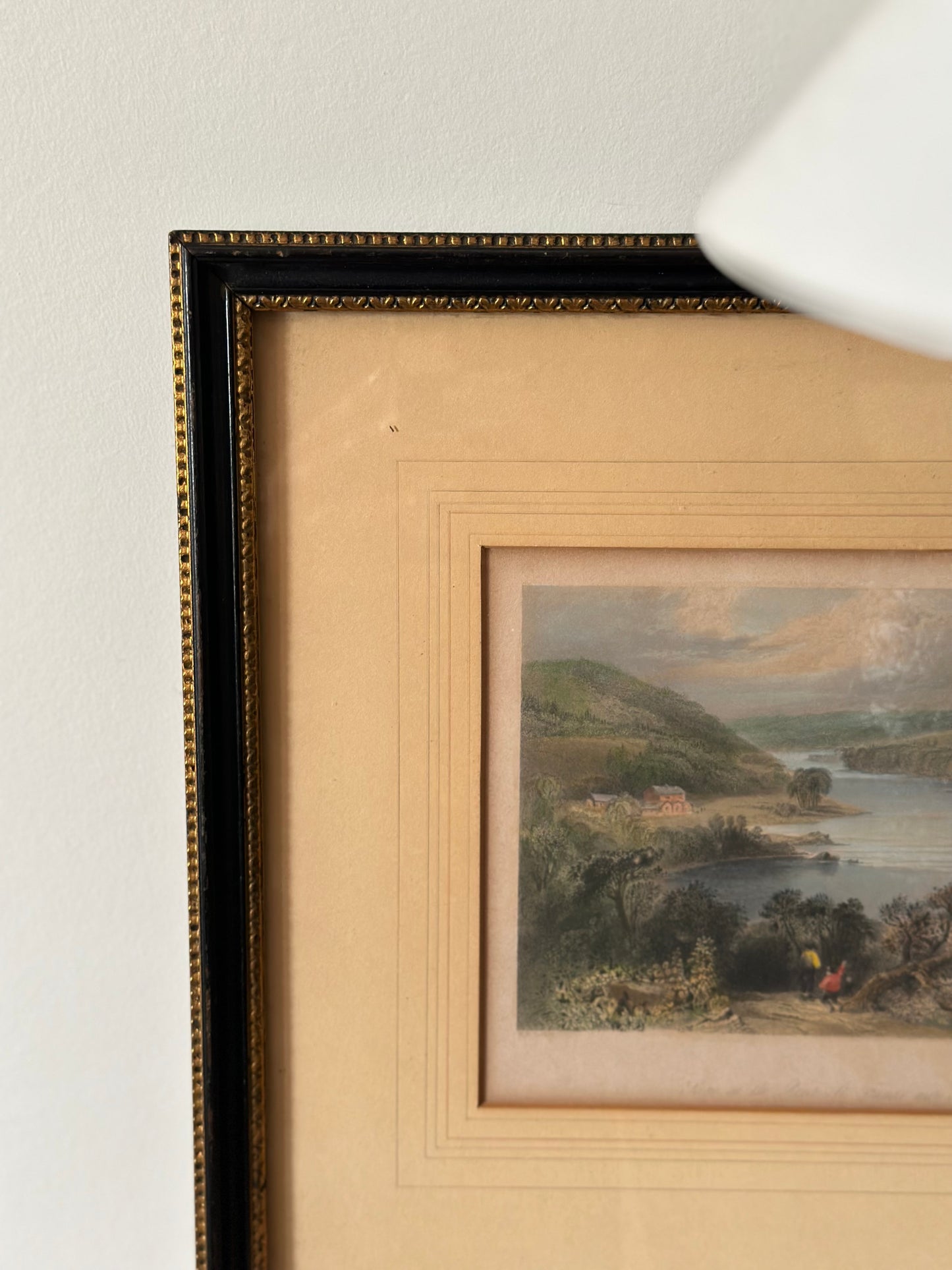 Vintage Water print framed