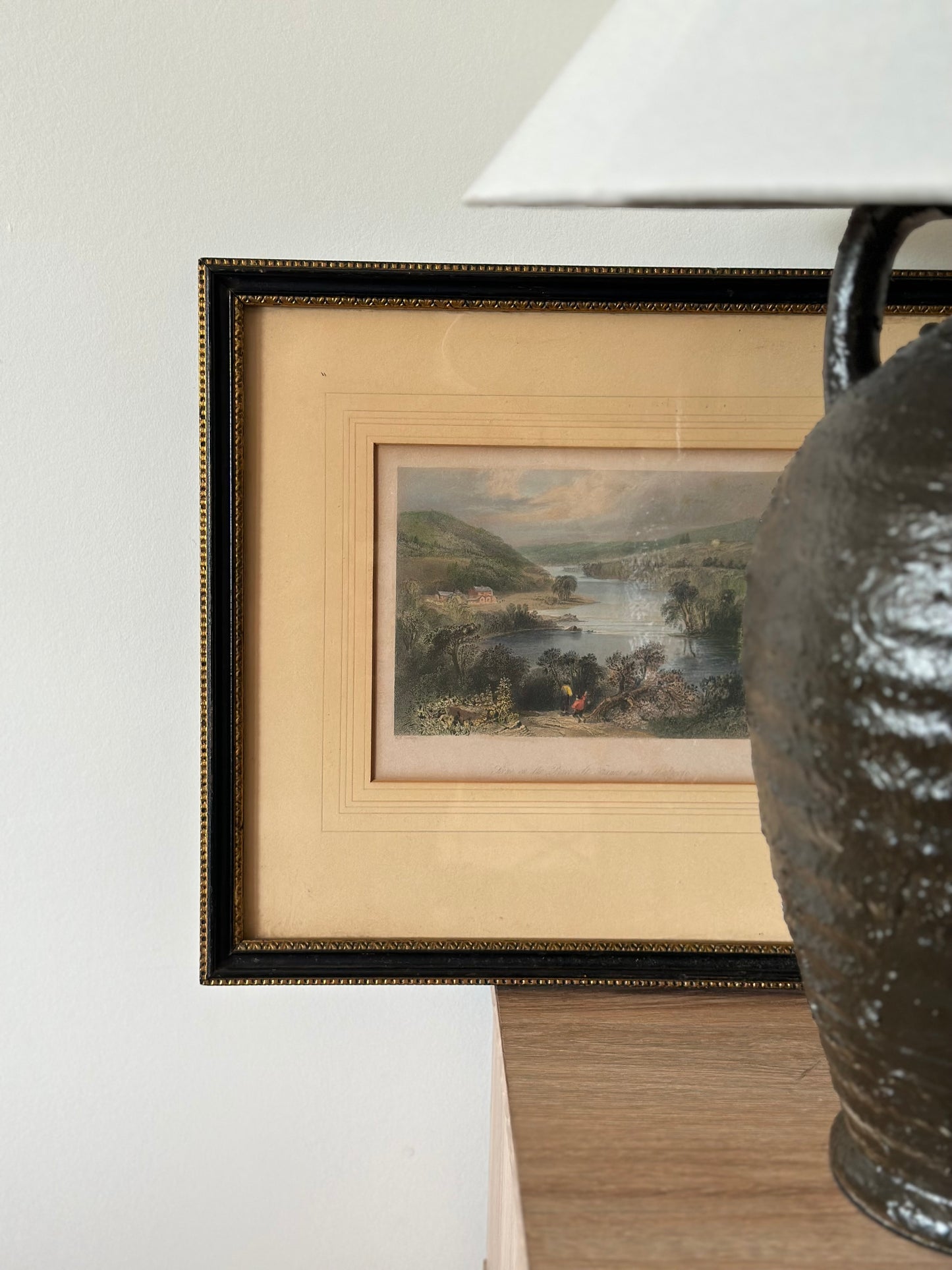 Vintage Water print framed