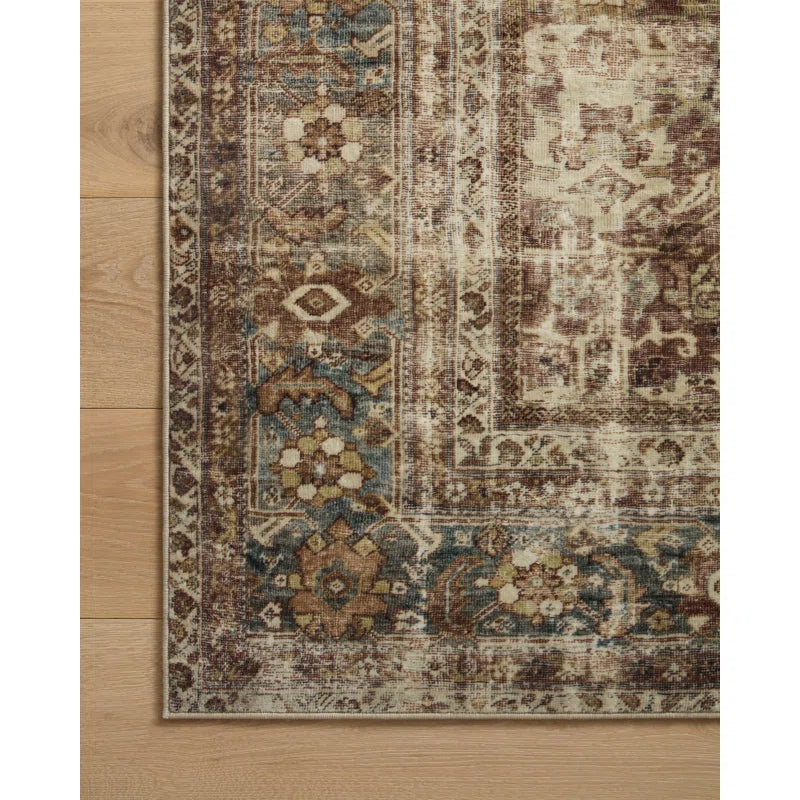 Magnolia Loloi 7’6”x9’6” Machine Washable Rug