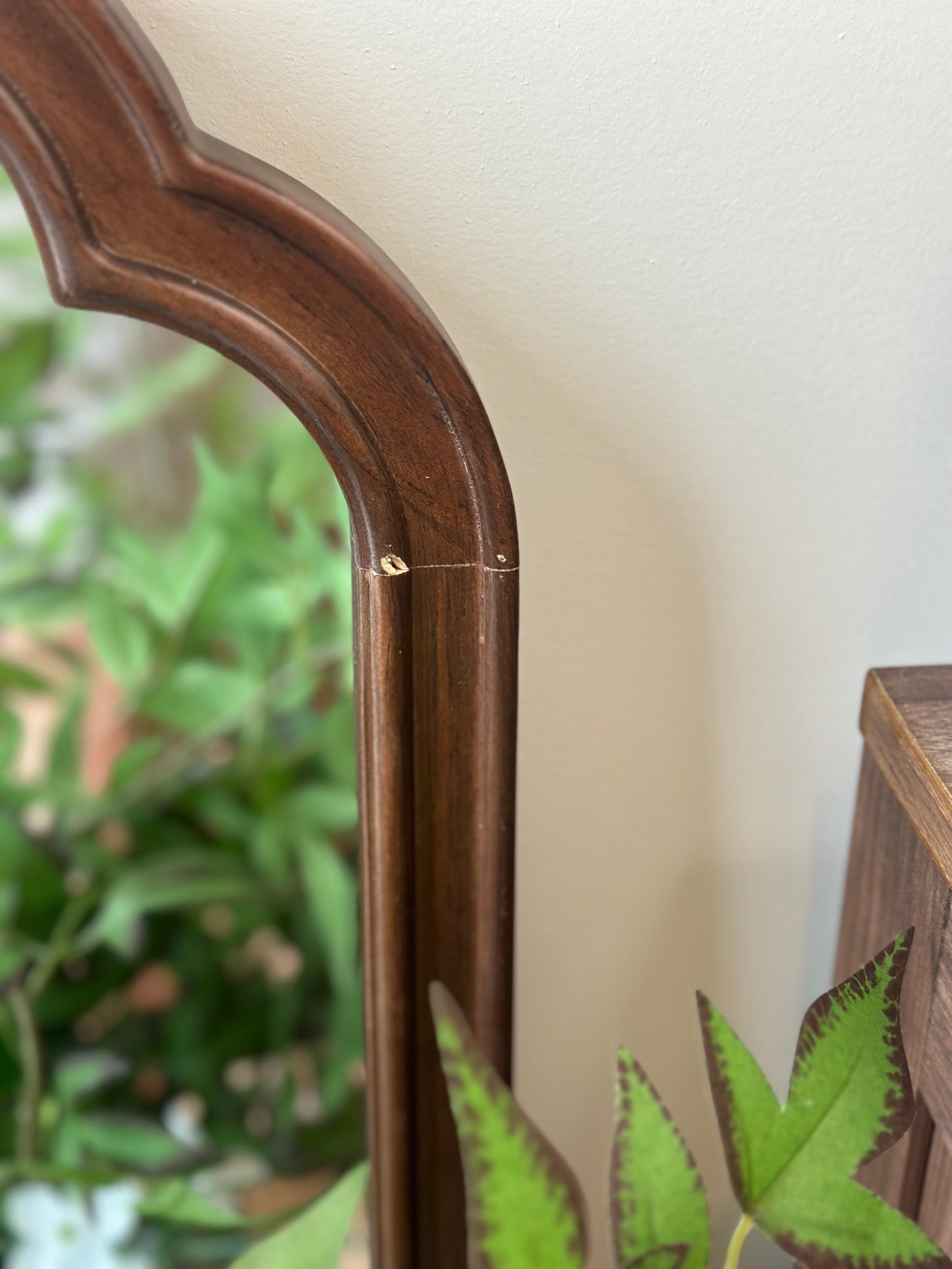 Walnut Trimmed Mirror