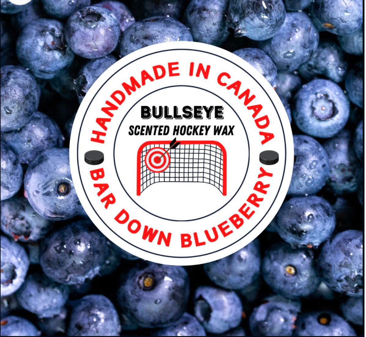 Bullseye Hockey Wax “Bar Down Blueberry”