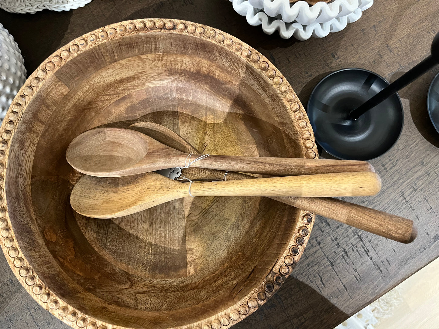 Wood Serving Spoon