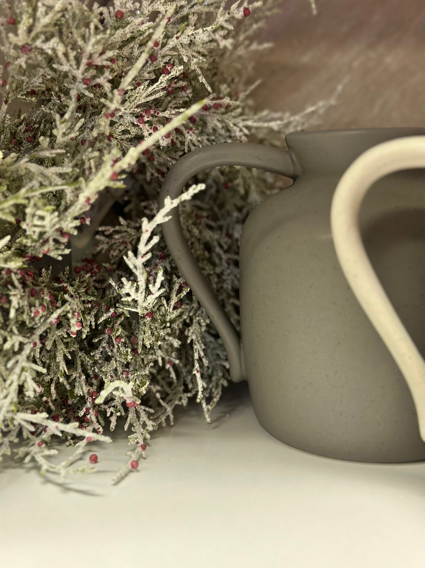 Grey Pitcher