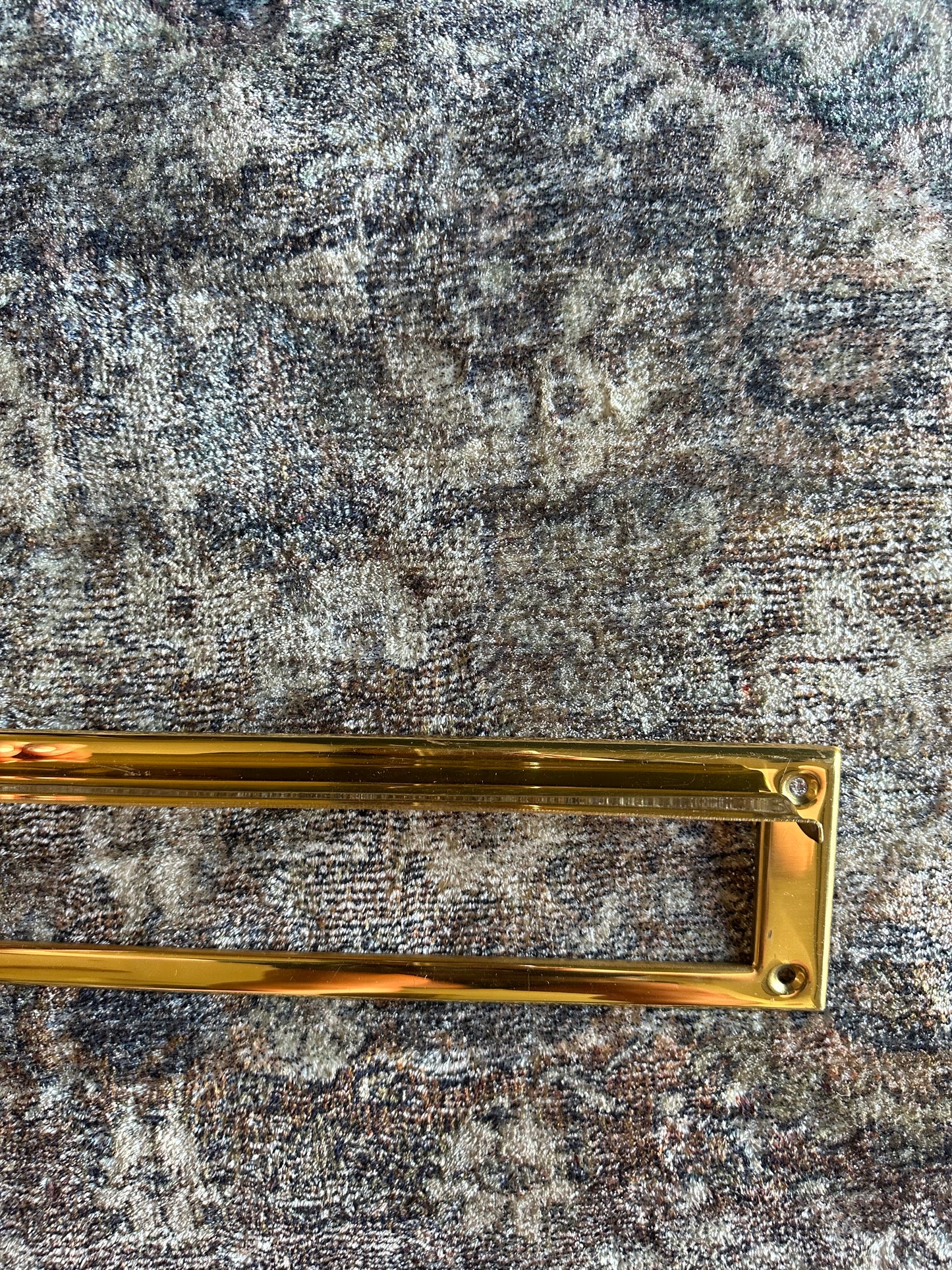 Brass mail insert