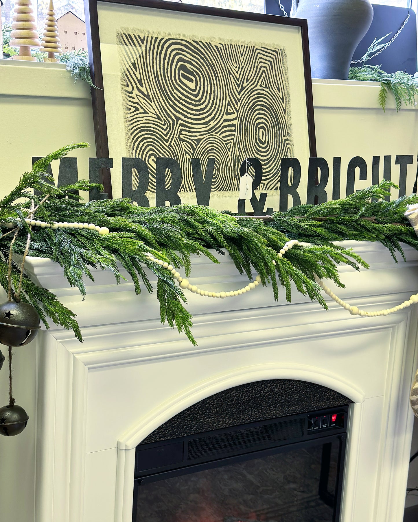 Black Metal Merry & Bright Sign
