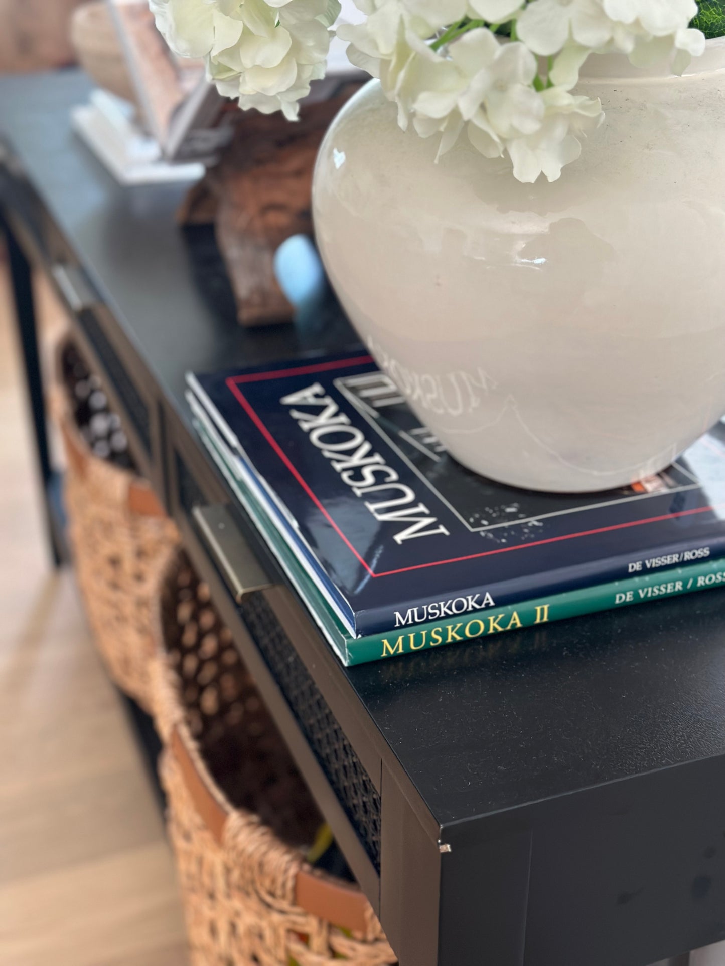 Pair of Muskoka coffee table books