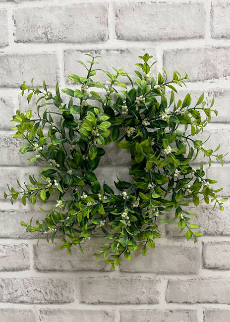 4.5" INSIDE, 14"OUTSIDE DIM - ORANGE JASMINE CANDLE RING