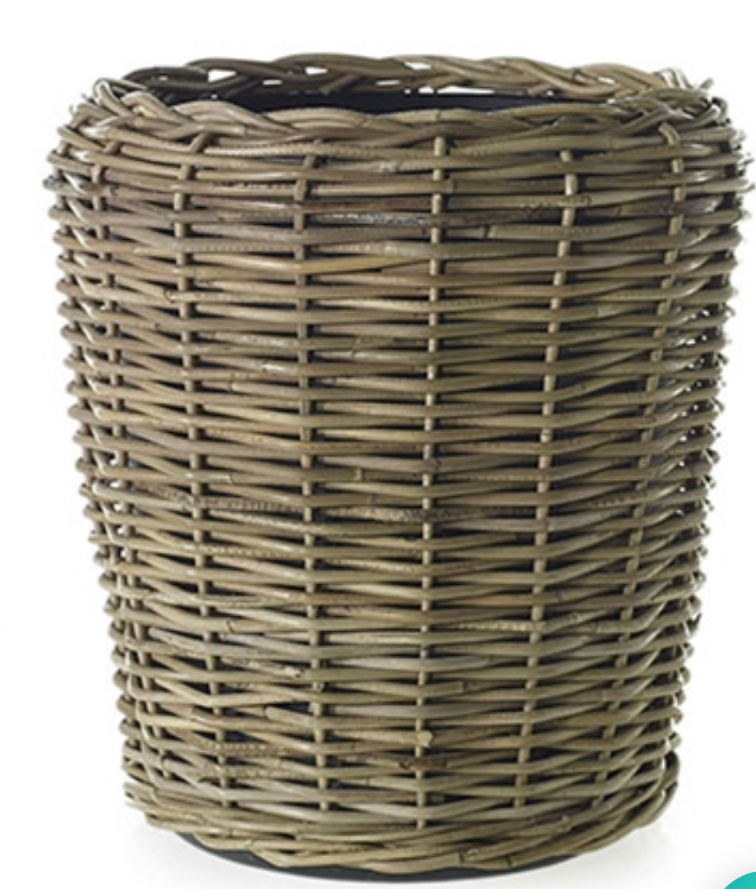 Outdoor rattan planter 18"X 19.5" GREY