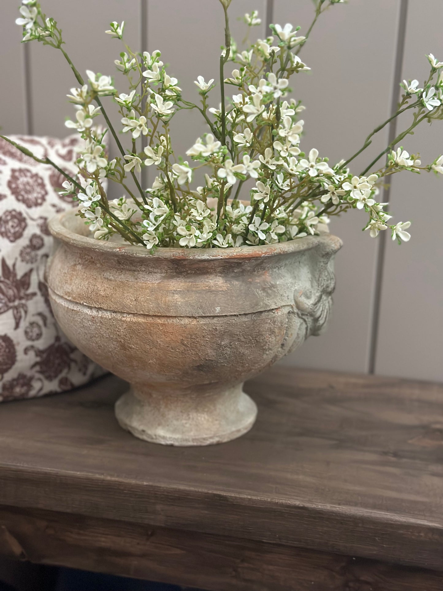 Clay vintage urn