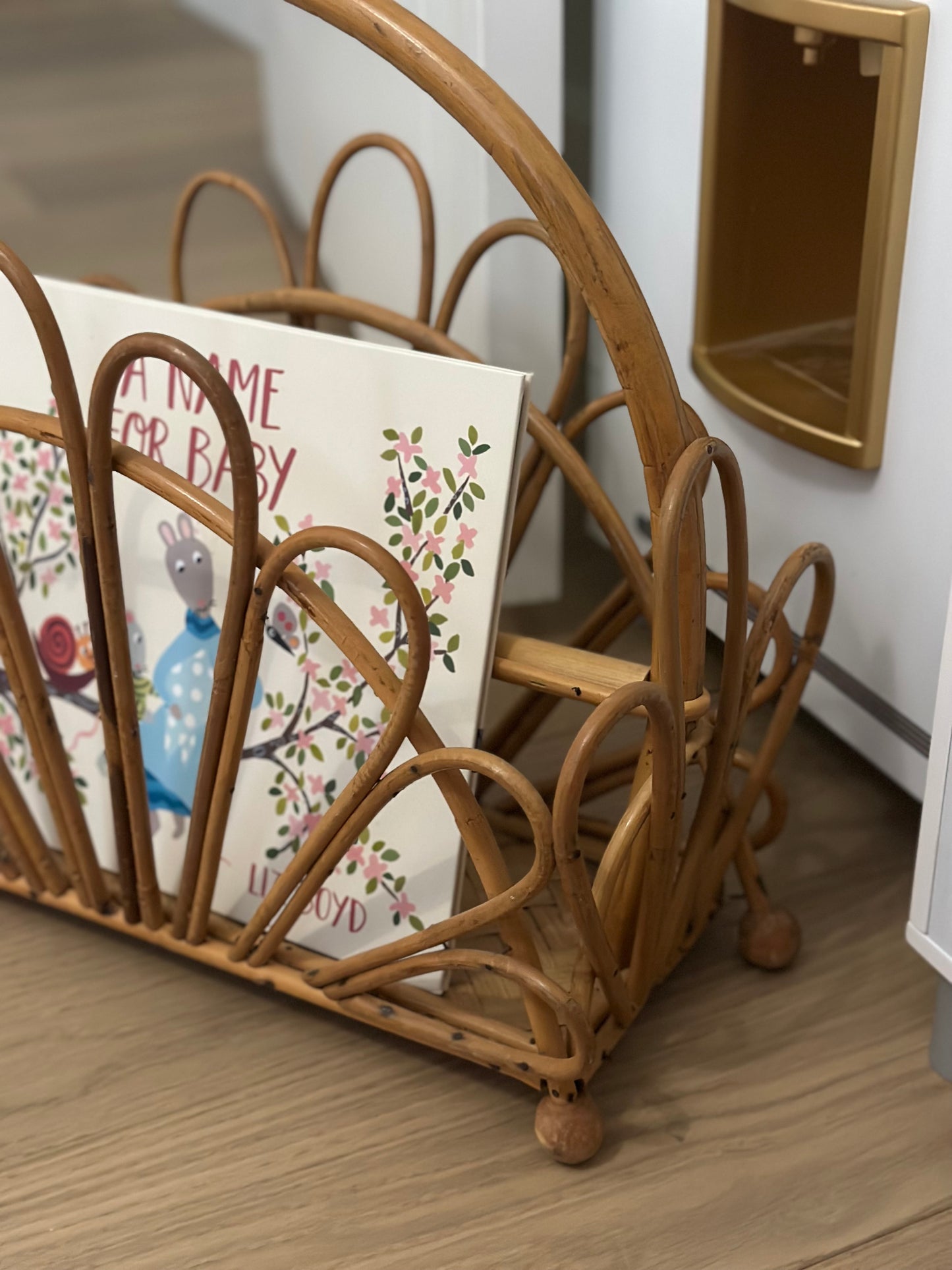 Rattan holder