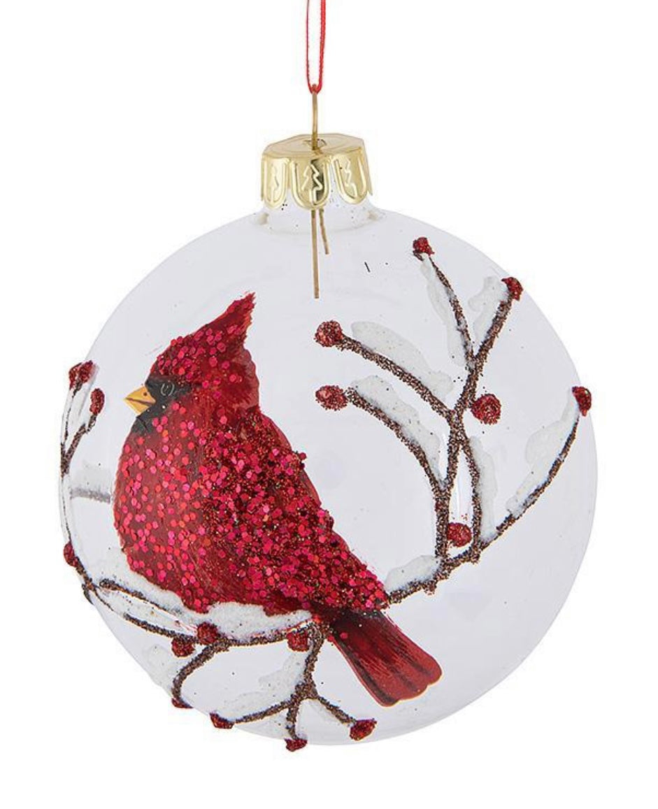 Cardinal Ball Ornament