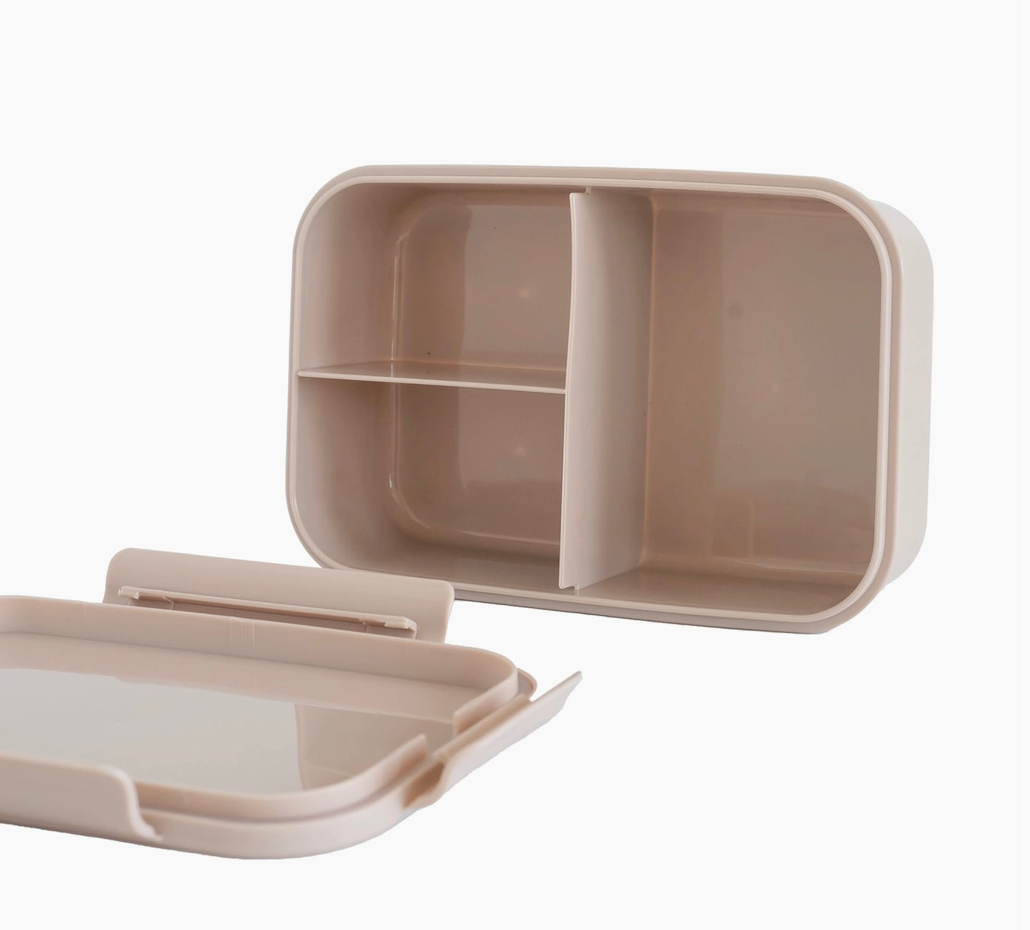 Recycled Plastic Bento Box-Blueberry Taupe