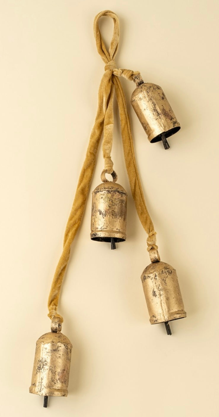 Vintage Bells on Velvet