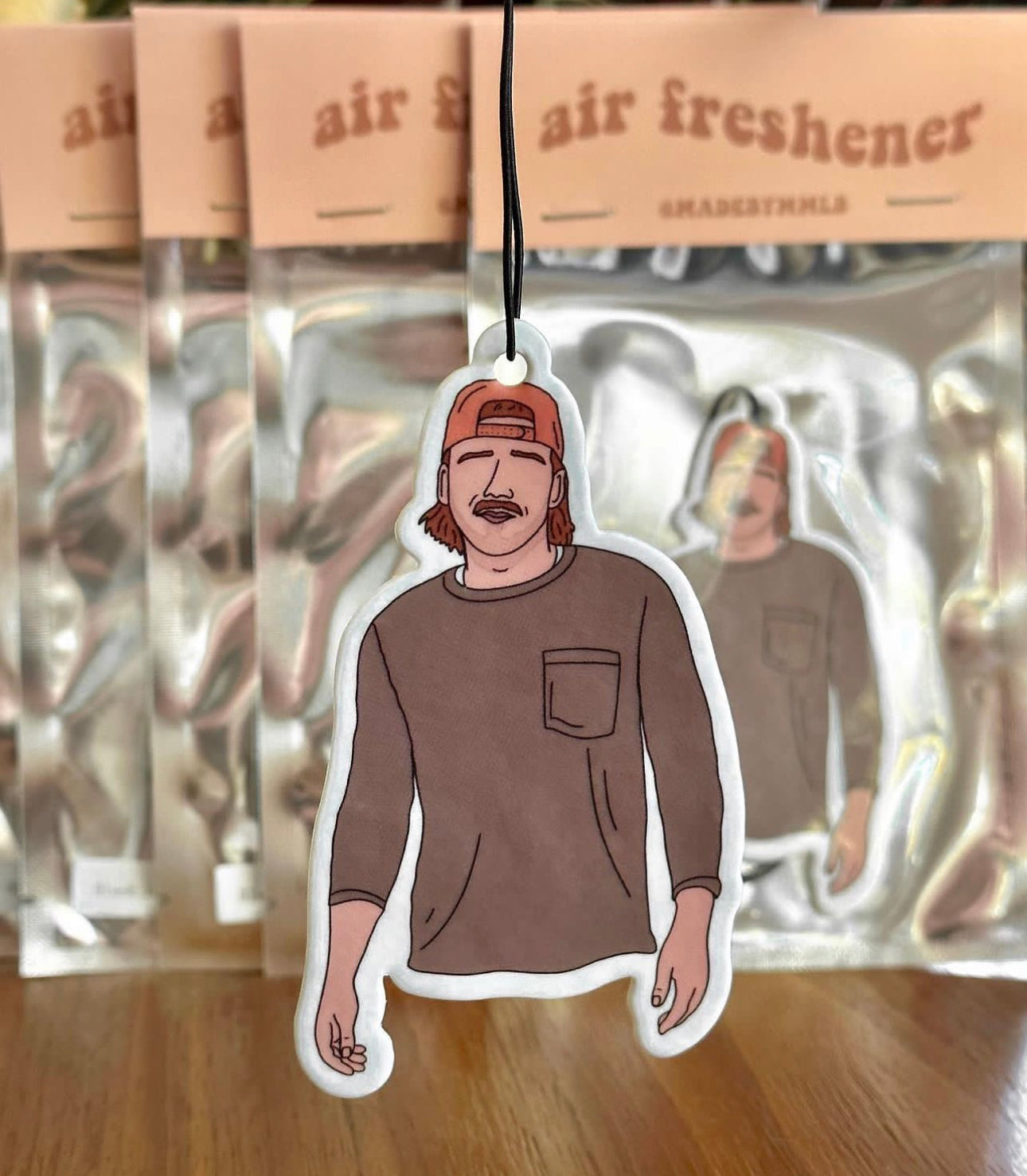 Morgan Wallen Car Air Freshener “Black Ice Scent”