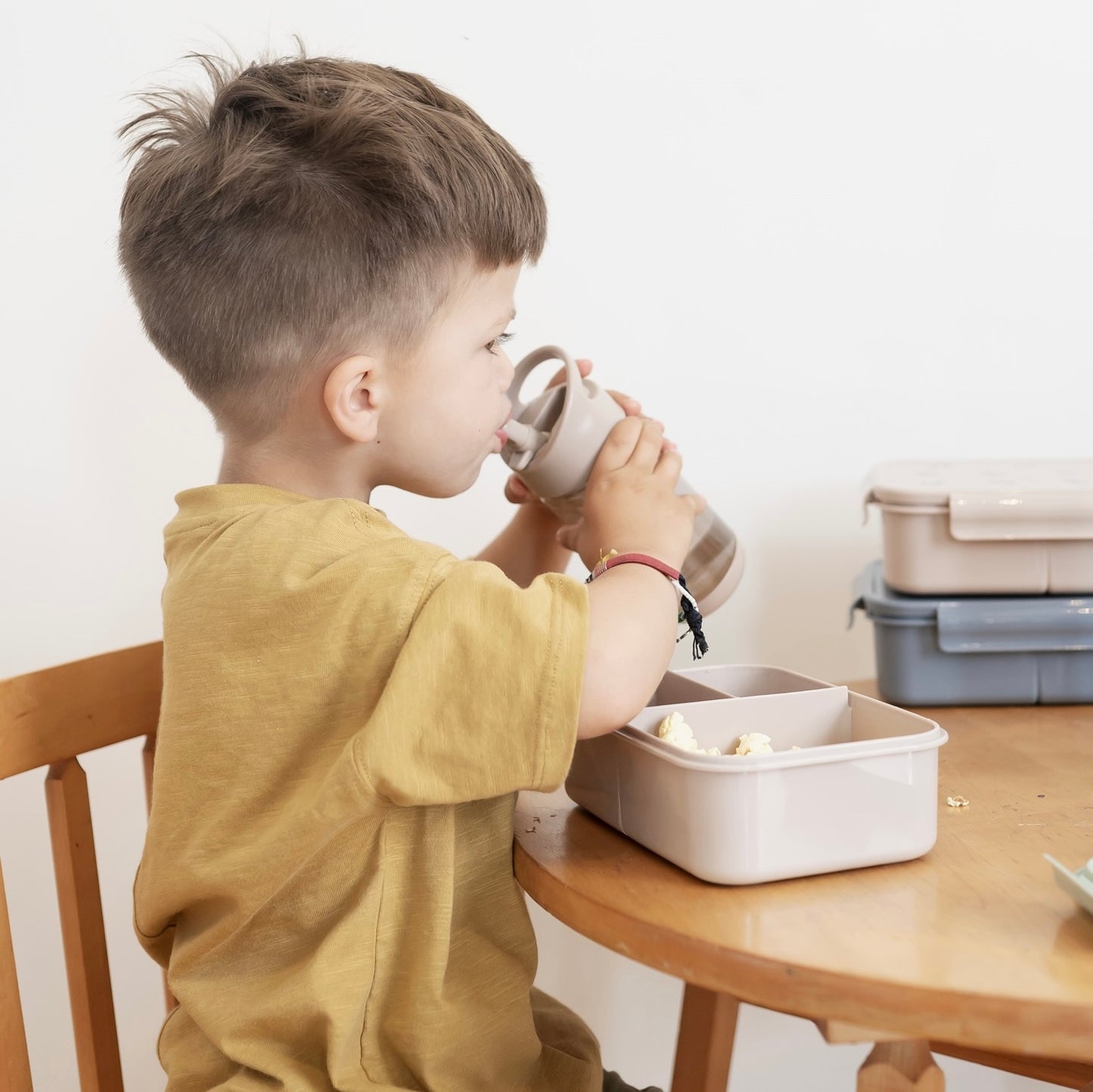 Kids Recycled Plastic Water Bottle-Sand