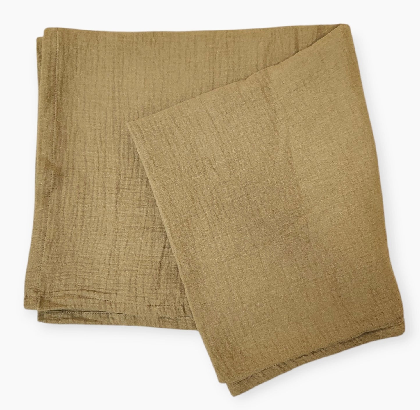Olive Muslin Swaddle