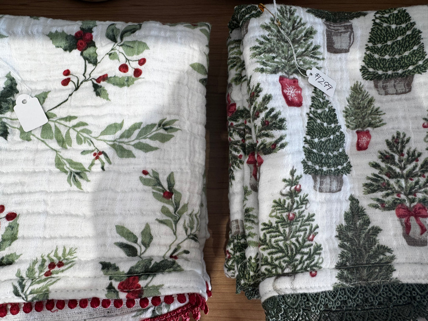 Winter Tea Towels-Asst Designs/Colors