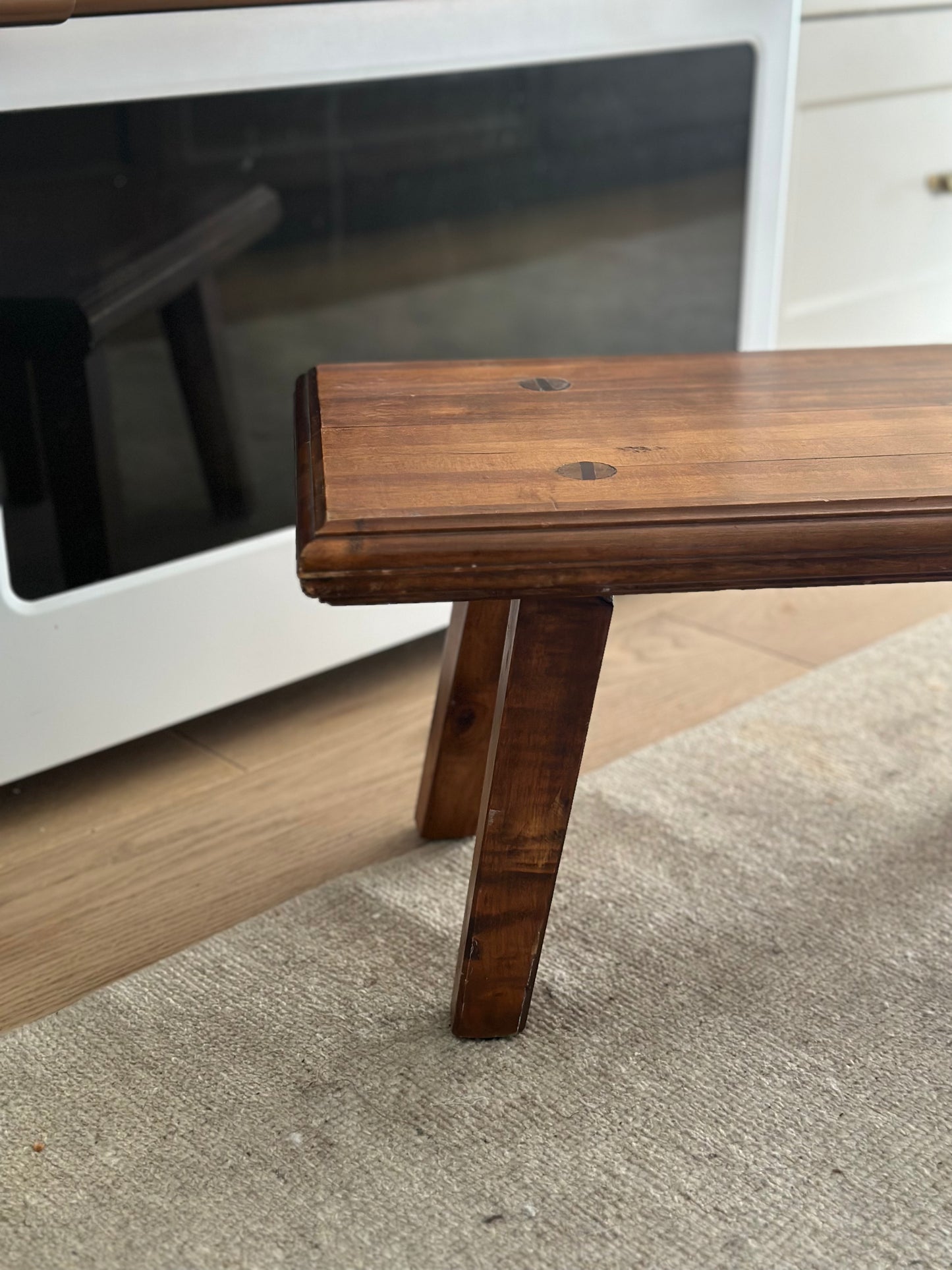 Vintage wood stool