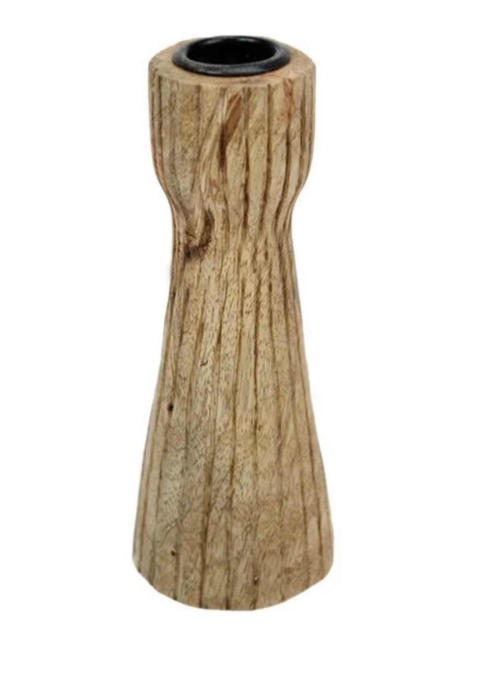 Wooden Taper Candle Holder-Medium