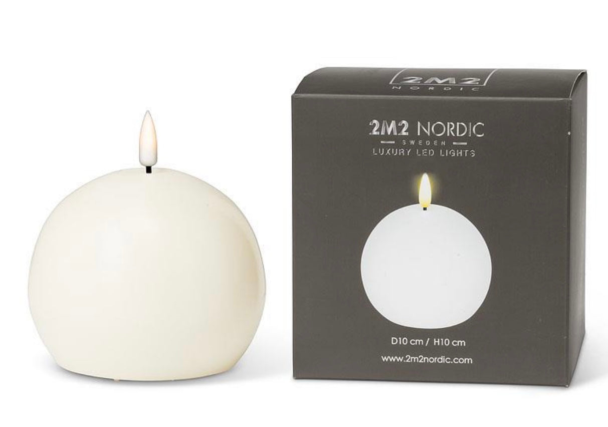 LED Ball Candle-Sand