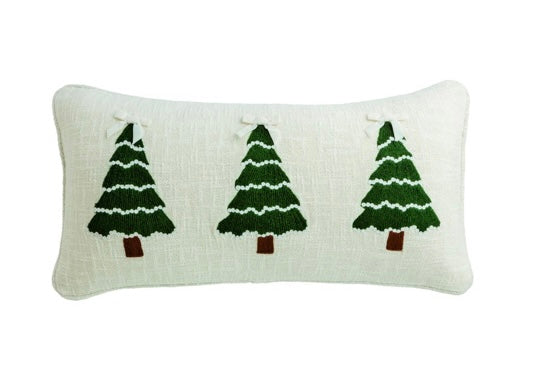 Green Trees Pillow
