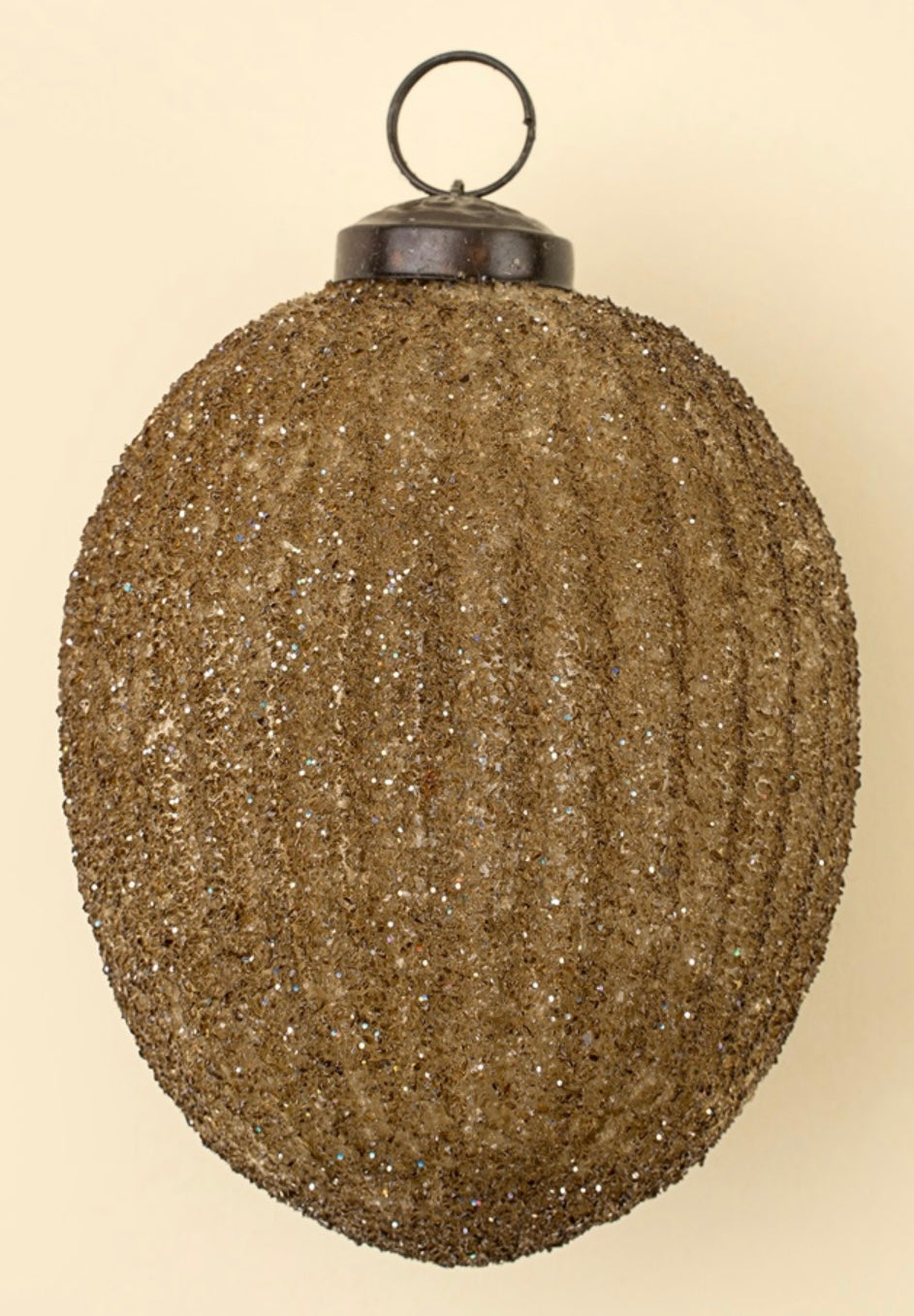 Ethereal Egg Ornament-Olive