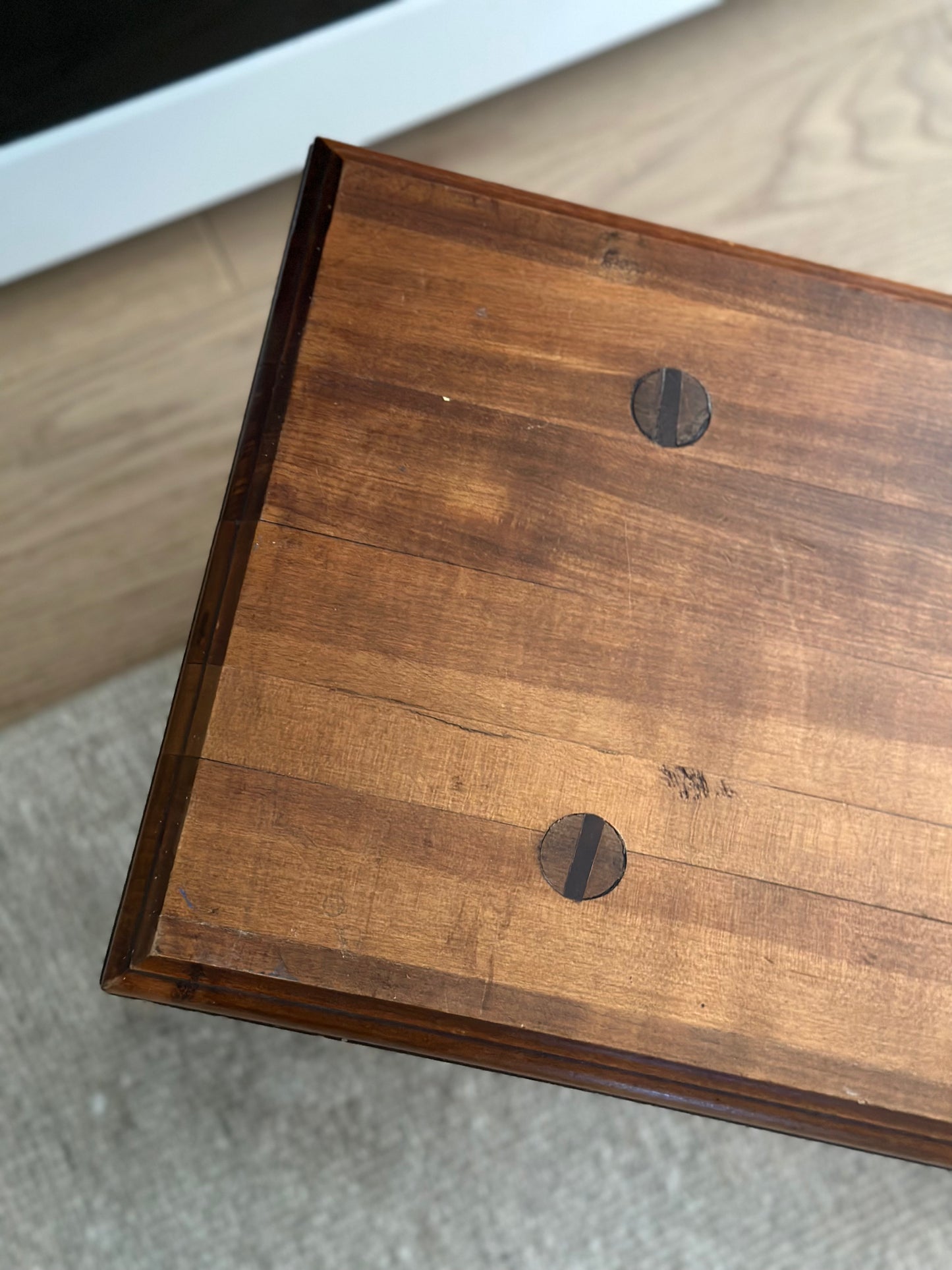 Vintage wood stool
