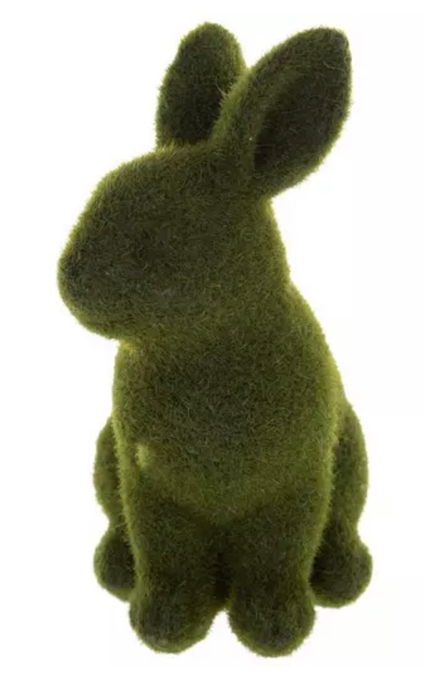 Flocked Bunny-Standing