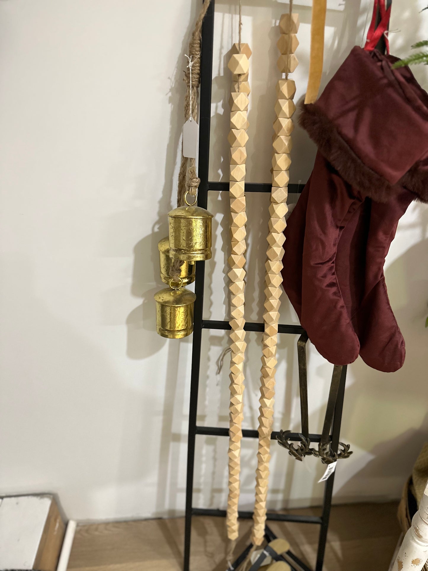 Wood Bead Garland 75.5”
