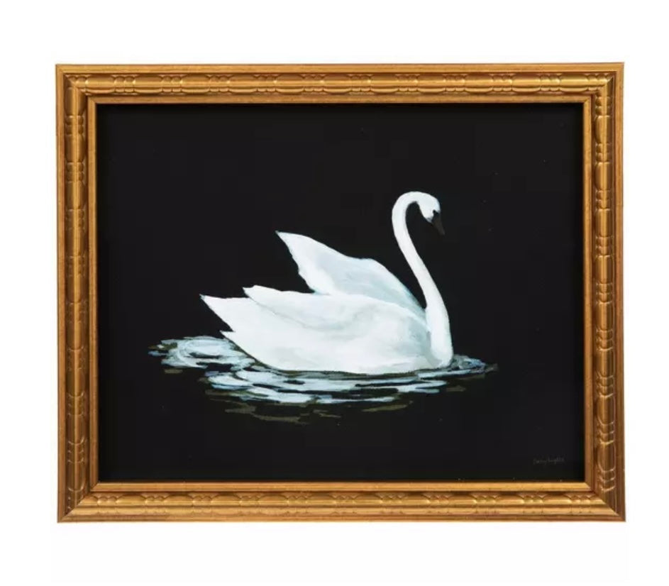 Antique Swan Wall Art