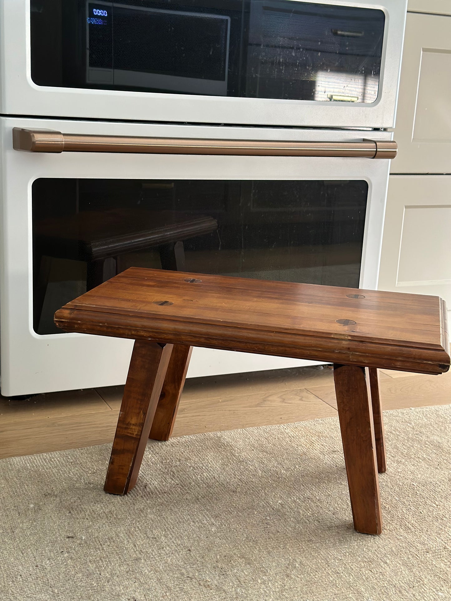 Vintage wood stool