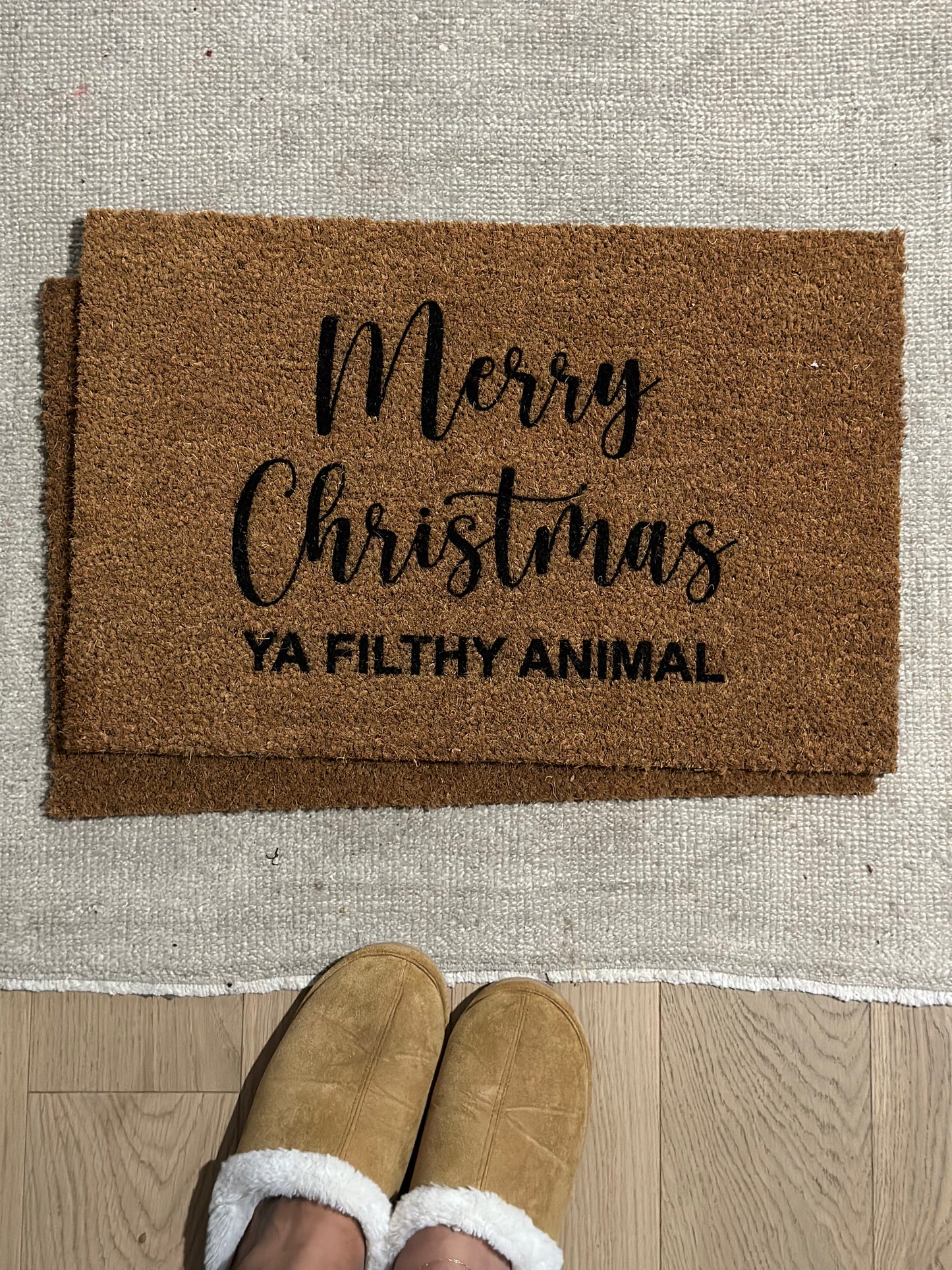 Merry Christmas “Ya Filthy Animal”