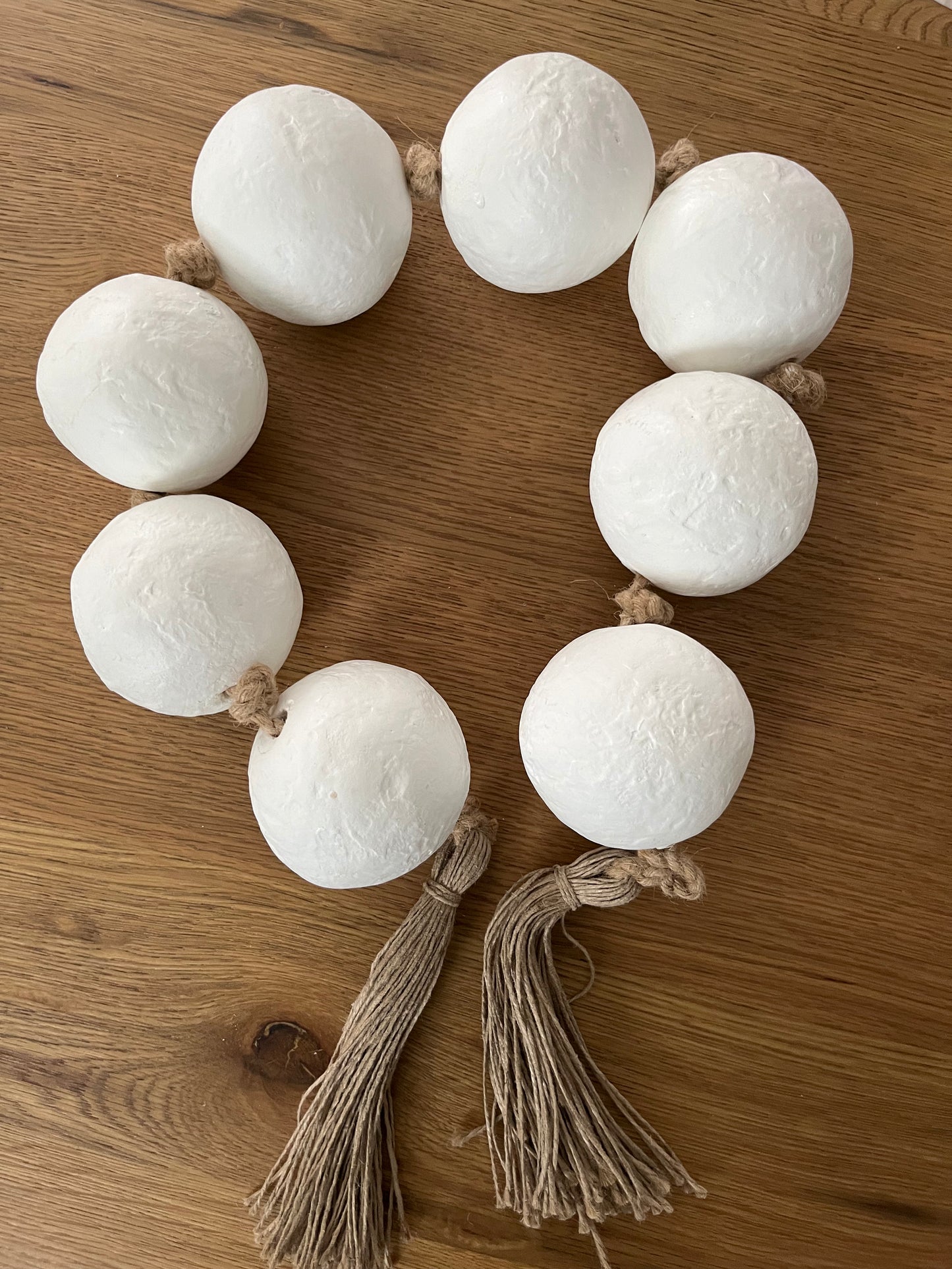 Large ball garland
