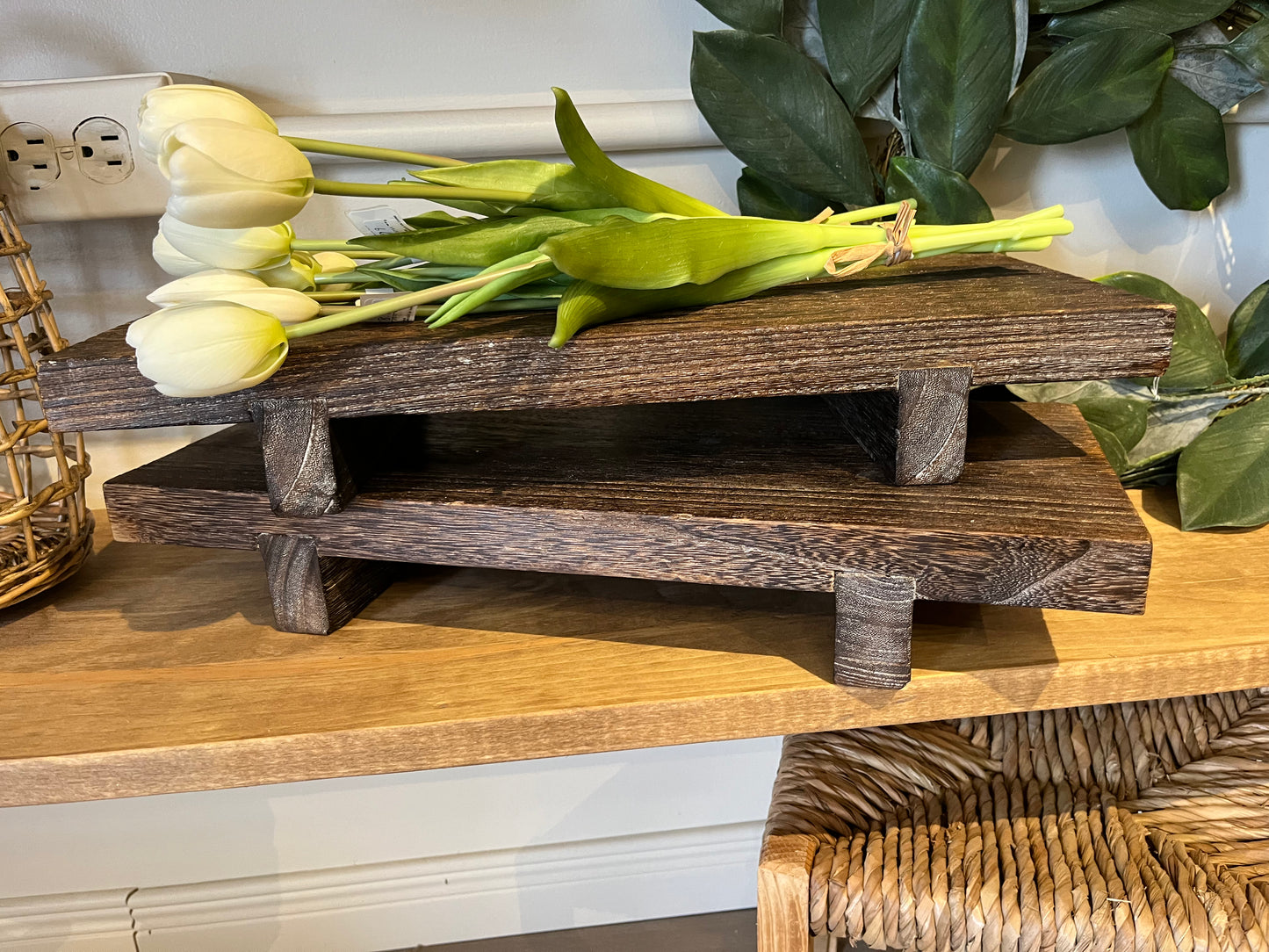 Rectangle Wood Riser