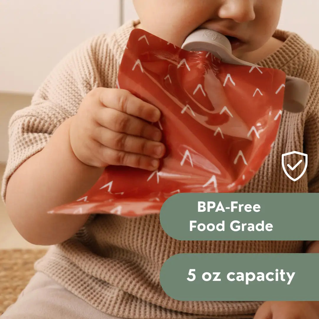 Reusable Baby Food Pouches-6 pack