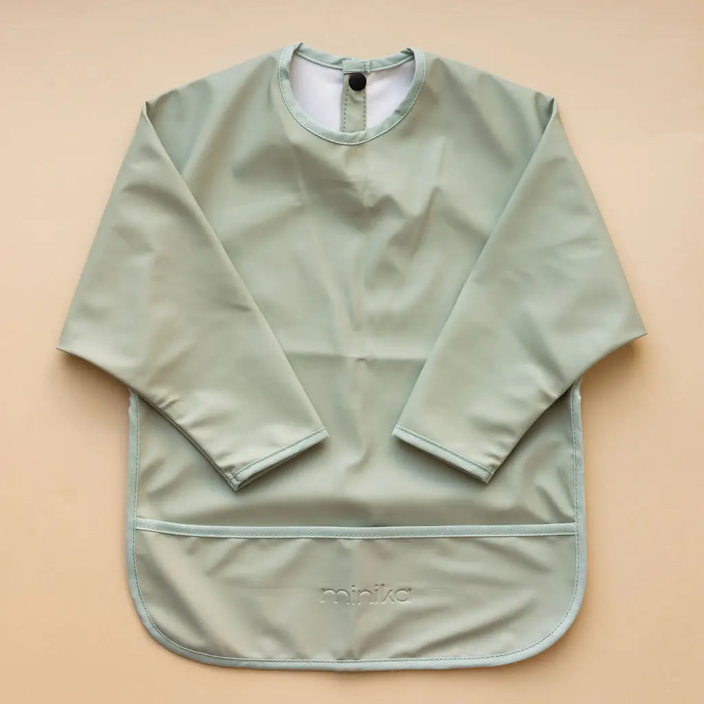 Long Sleeve Bib-Sage