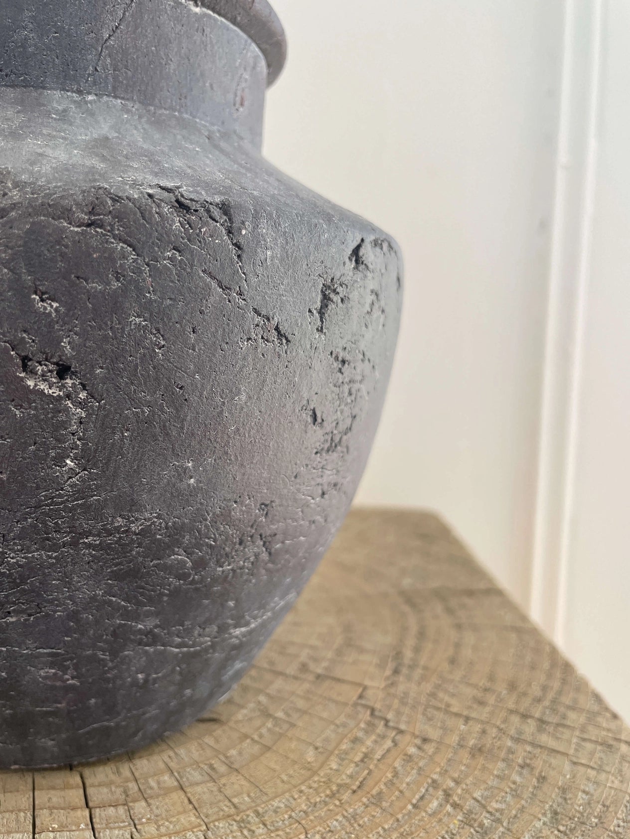 Senna Terracotta Vase-Flared Neck
