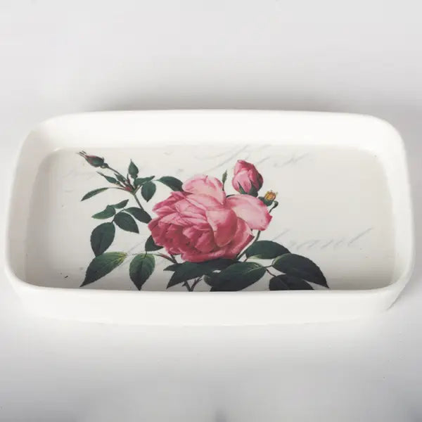 Porcelain Tray-Roses