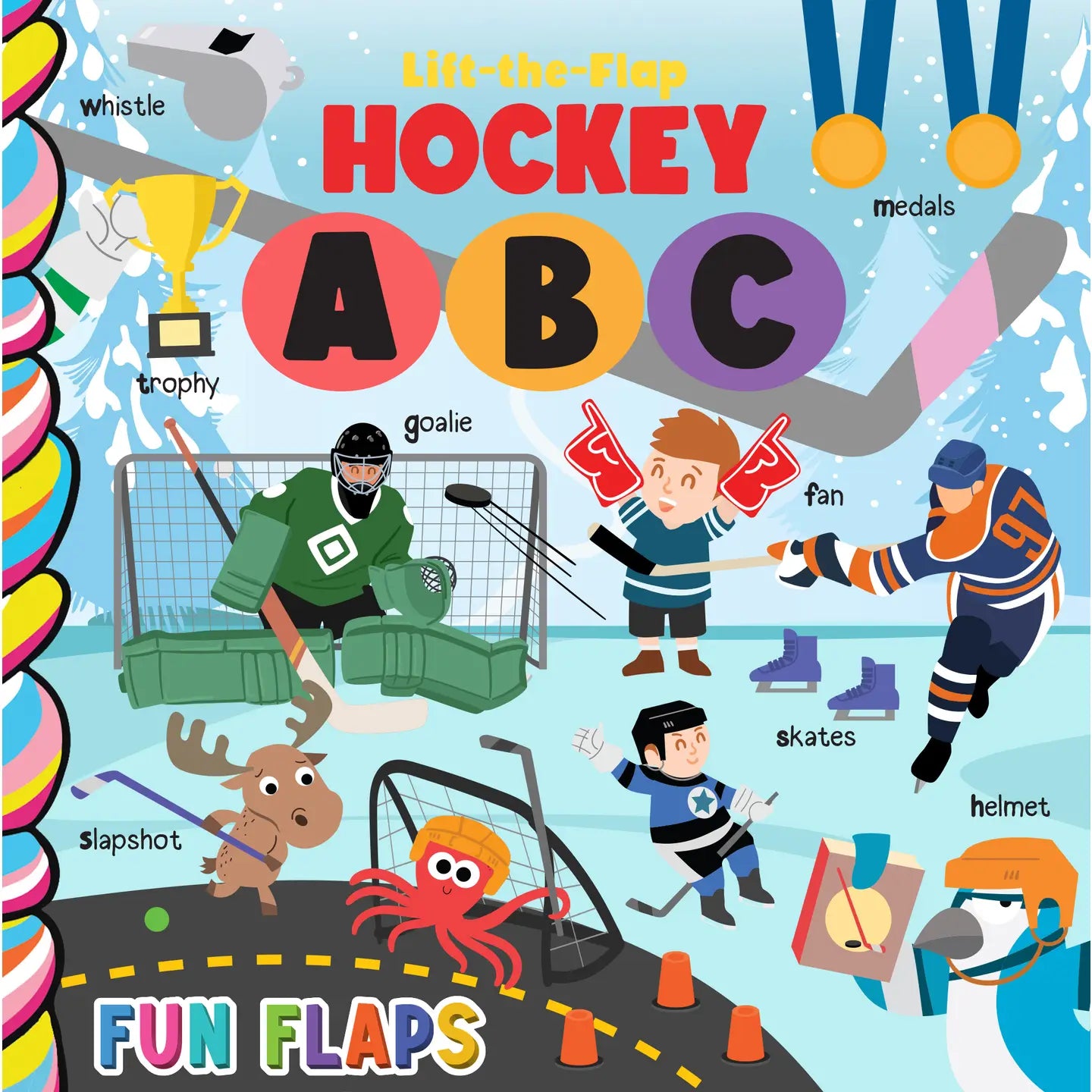 Hockey A B C Fun Flaps