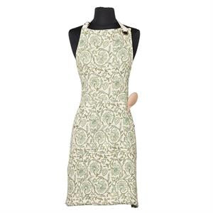 Floral Apron-Green
