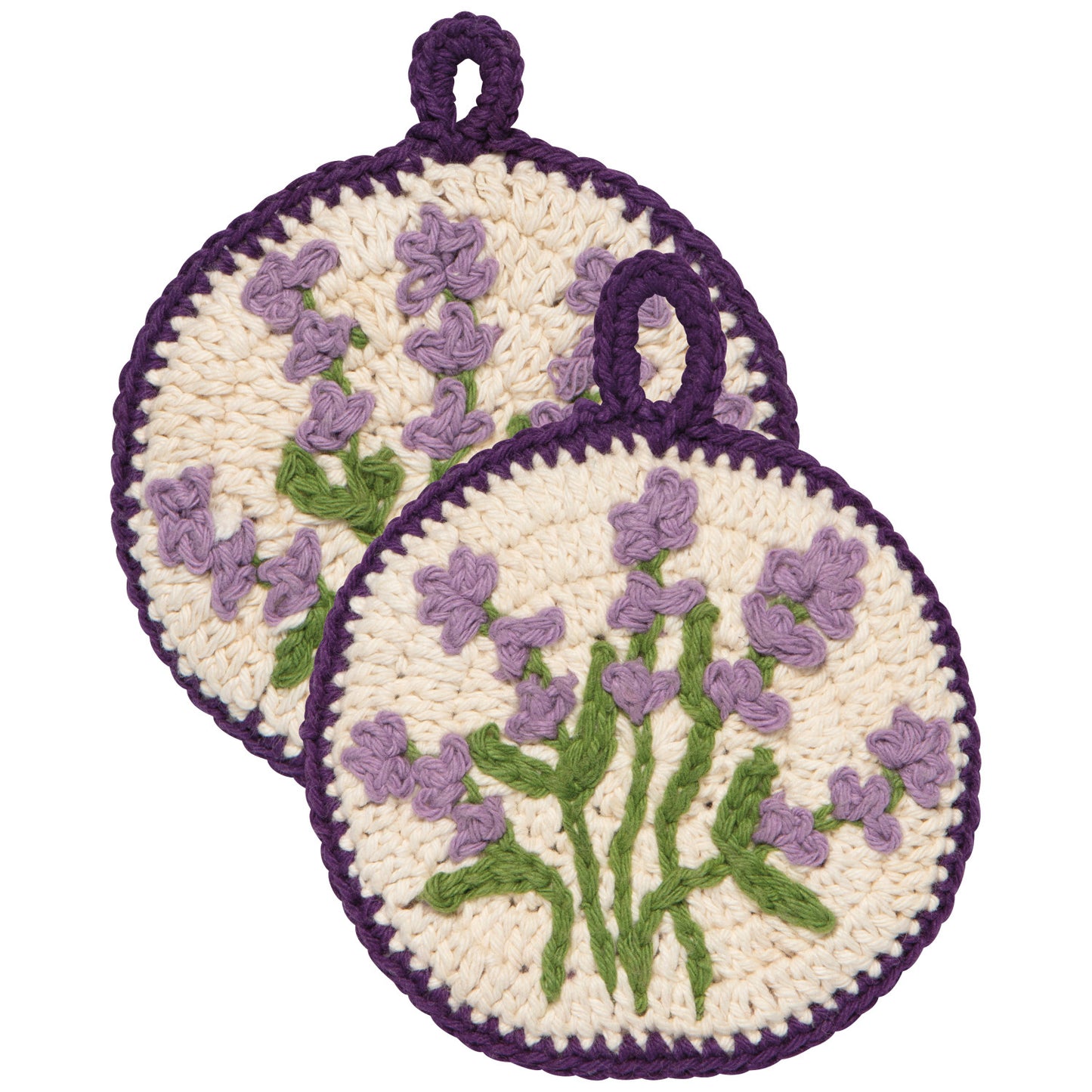 Lavender Crochet Sponges-Set of 2