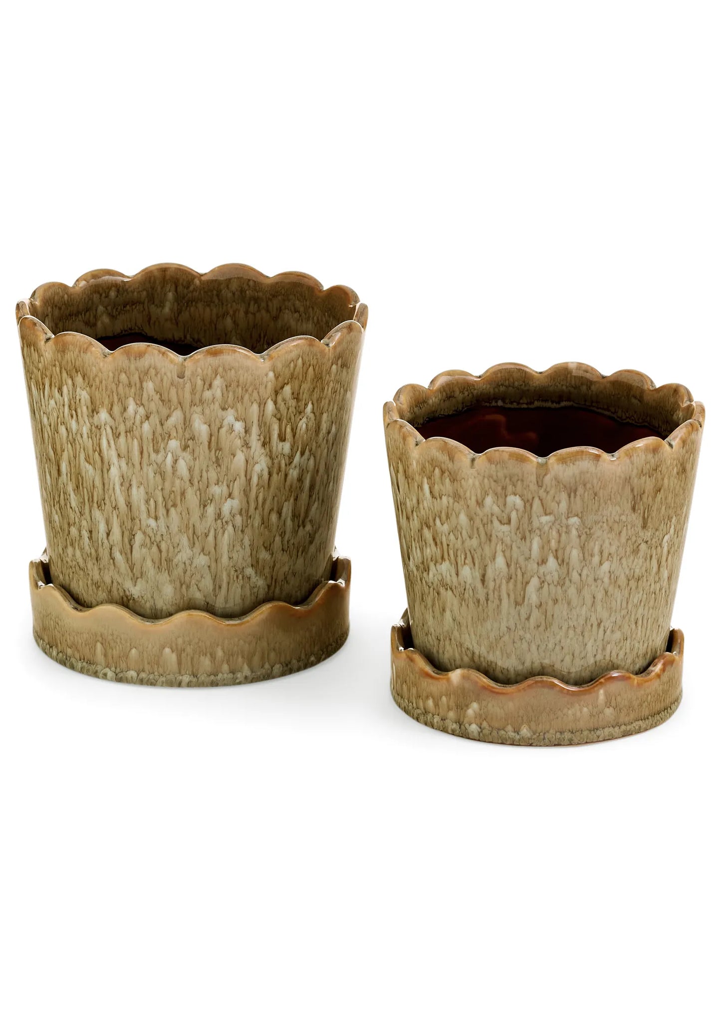 Scallop Edge Planter-Large