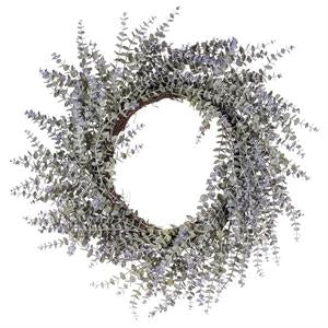 22” Purple Eucalyptus Wreath